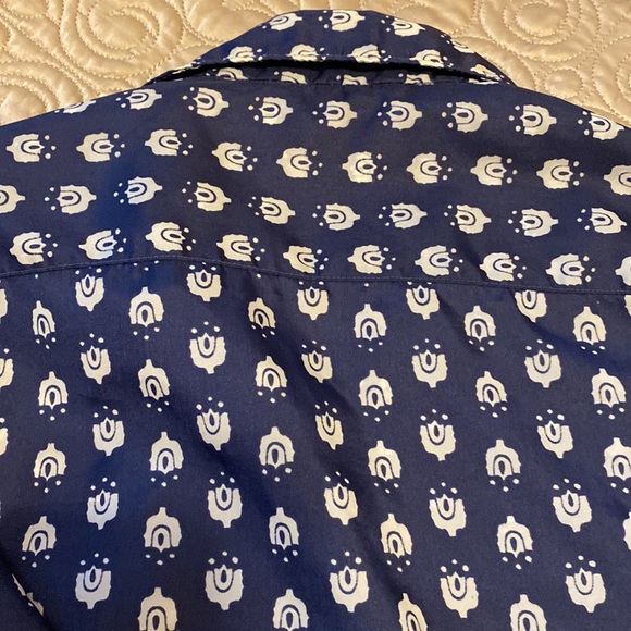 White Stag Navy with Cream Blouse - Picture 4 of 4